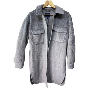 Dynamite cozy fleece oversized long jacket size p/ small